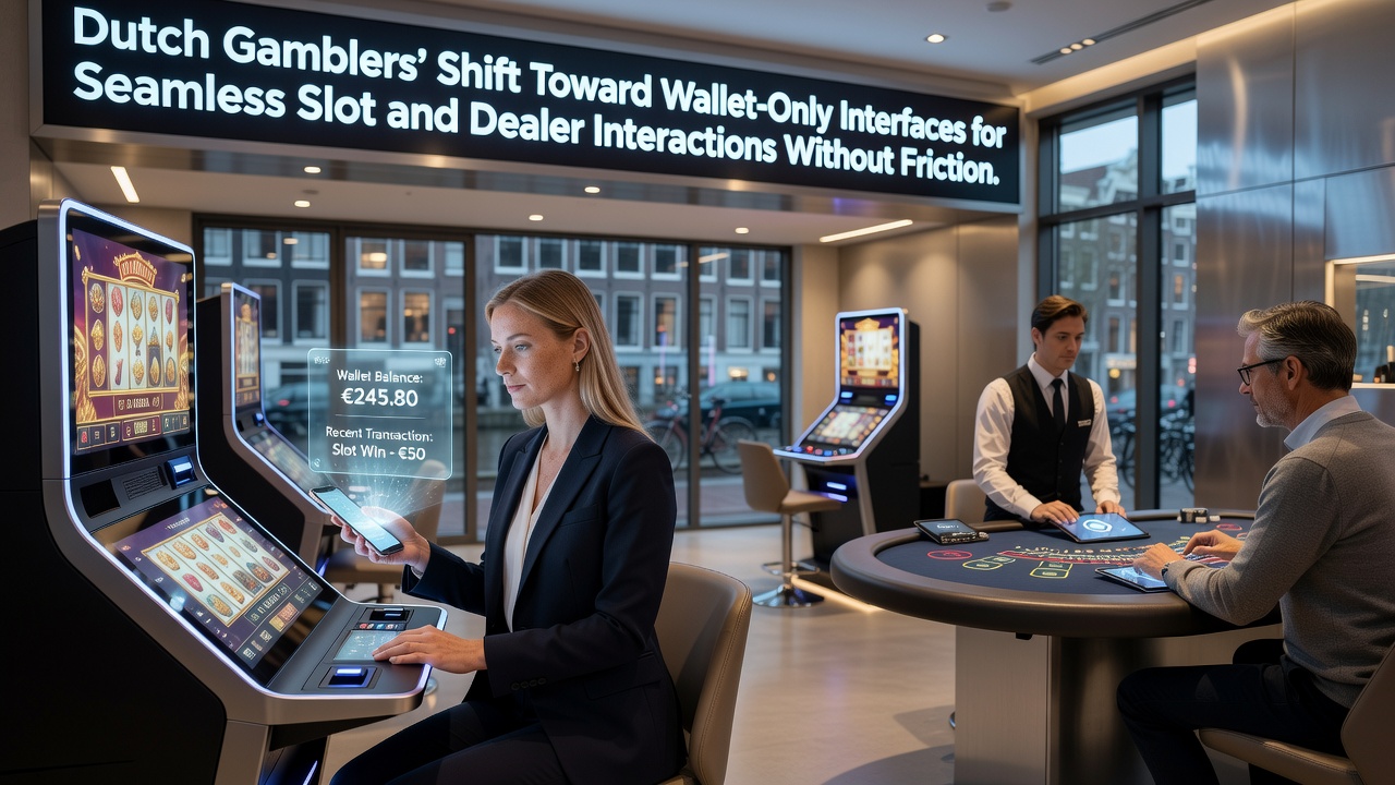 Wallet-only interfaces faciliteren naadloze mobiele interacties met slots en live dealers voor Nederlandse spelers