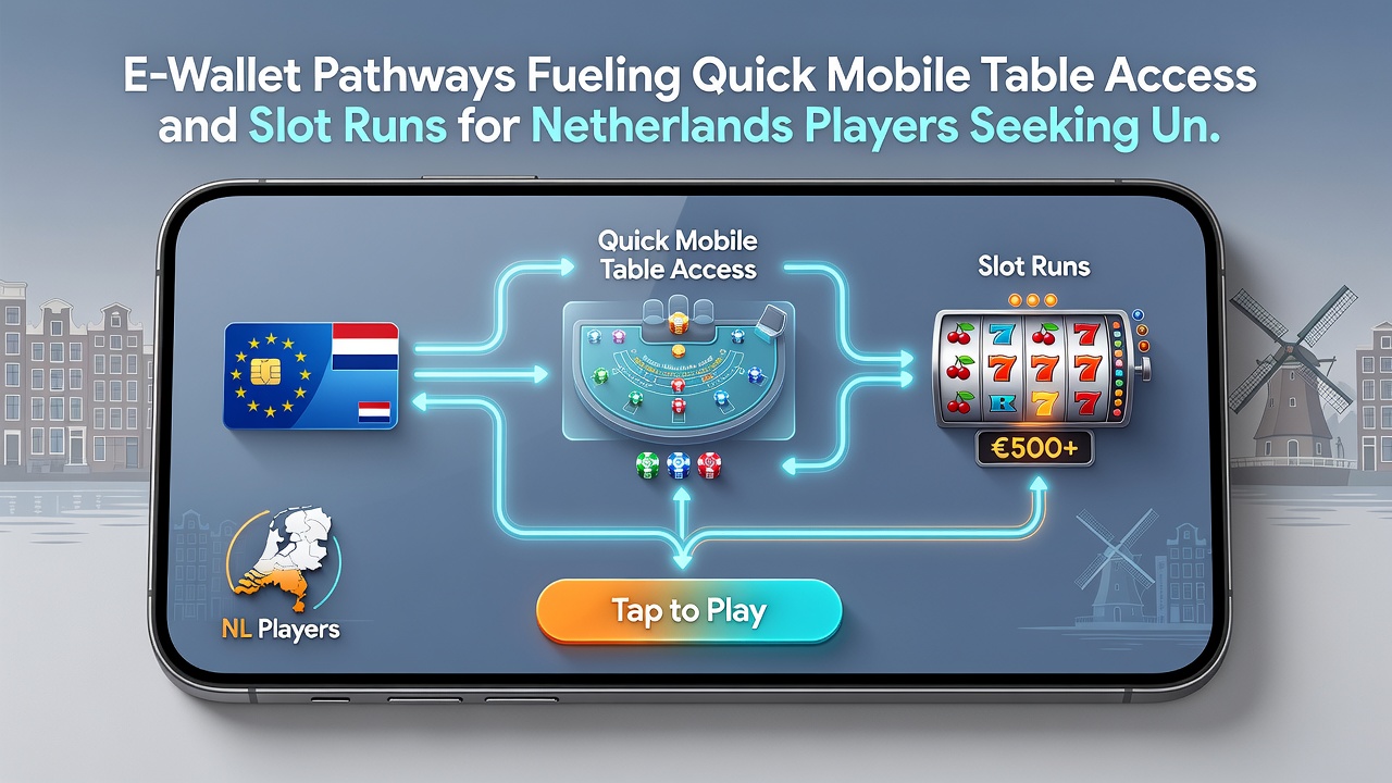 Mobiele interfaces met e-wallet integratie voor snelle slot- en tafelspellen