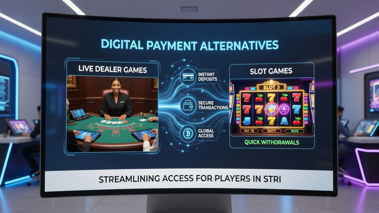Toegang tot slots en live spellen via alternatieve betaalmethoden
