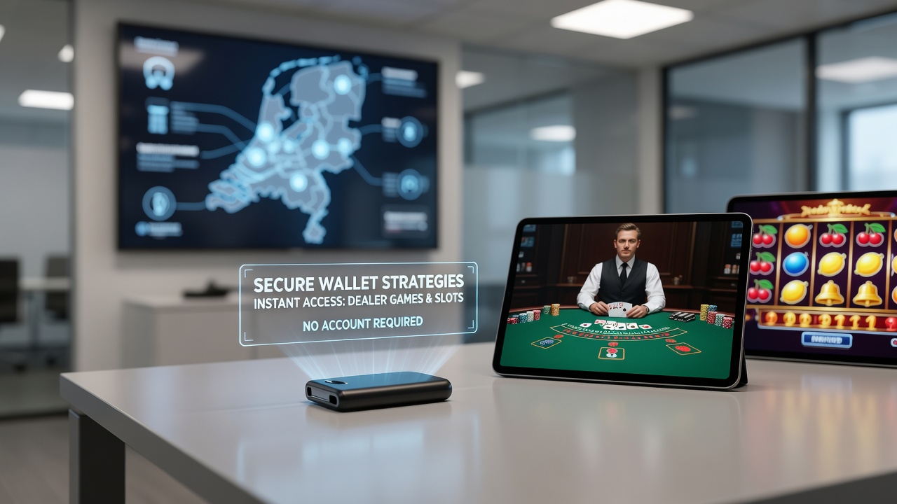 Veilige wallet strategieën voor instant toegang tot dealer games en slots zonder account in Nederland
