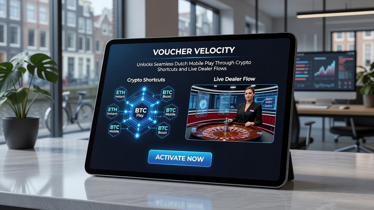 Live dealer games en crypto voucher integratie op mobiele apparaten
